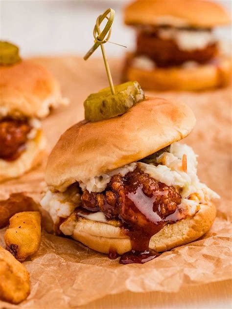 Hot Honey Chicken Sandwich Quiche My Grits