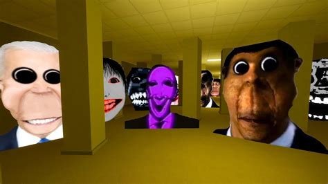 Nicos Nextbots Upate And Obunga In The Backroom In Garry Mod Youtube