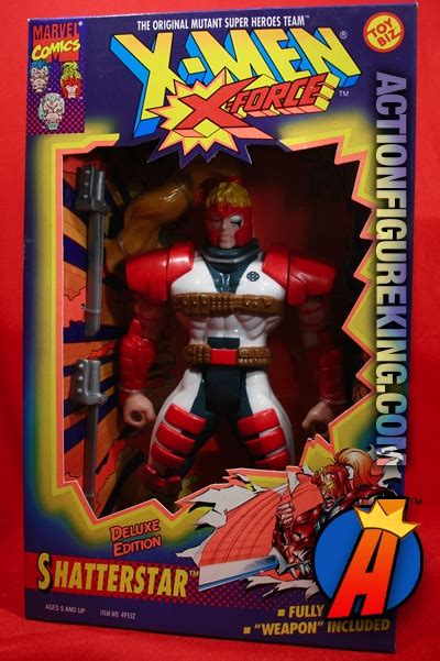 X Men X Force Deluxe Inch Shatterstar Action Figure