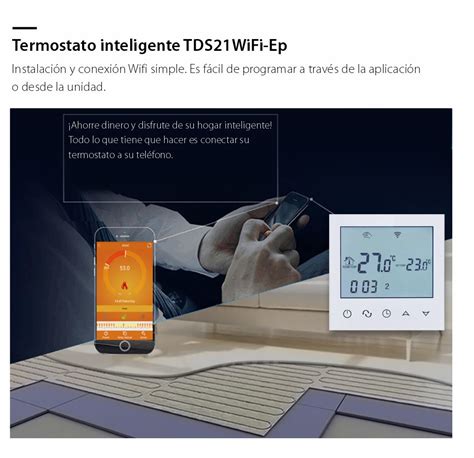 Beok Termostato Wifi Para Calefacci N El Ctrica Por Suelo Radiante