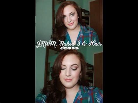 GRWM Naked Big Curls Hair Tutorial Hair Curling Tutorial Big Curls Hair Tutorial
