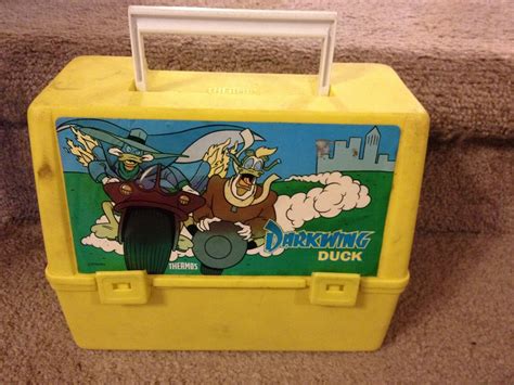 Darkwing Duck Retro Plastic Lunch Box And Thermos