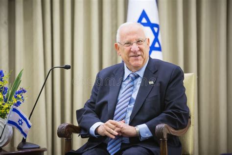 Israeli President Reuven Rivlin Editorial Stock Photo - Image of ...