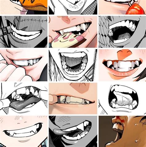 Teeth Drawing Reference