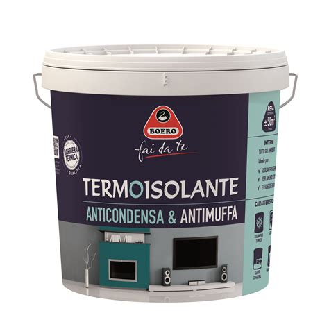 Pittura Termoisolante Boero L Bianco Leroy Merlin