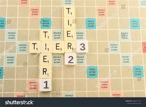 Tier One Tier Two Tier Three Stock Photo 1836211717 | Shutterstock