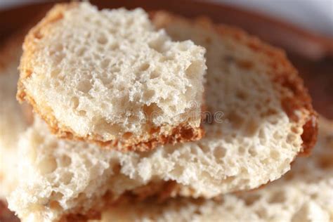 Homemade Bread Pieces Of Broken Bread Stock Photo Image Of Bakery
