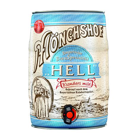 Пиво Monchshof Bayerisch Hell 5л купити з доставкою в Києві в Hop Hey ...