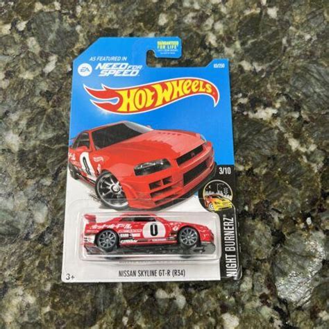 Hot Wheels Nissan Skyline Gt R R Need For Speed Night Burnerz