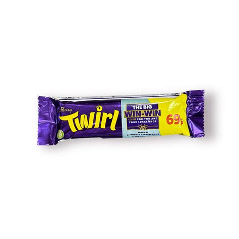 Cadbury Twirl Chocolate Bar Milk Chocolate 43 gr – From There To Here