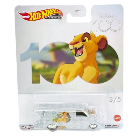 Hot Wheels Toys Hot Wheels Disney The Lion King Simba Chevy Astro Van Character