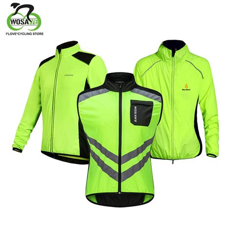 Wosawe Cycling Jacket Men S Windbreaker Windproof Waterproof Breathable