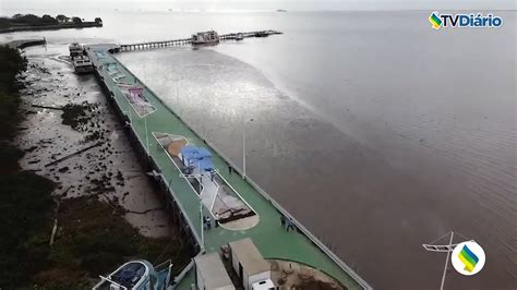 Obras do Novo Píer do Santa Inês avançam em Macapá YouTube