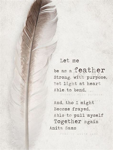 Featherlight And Feather Strong Feather Quotes Feather Words