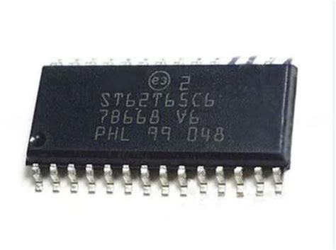 Attack IC MCU STMicroelectronics ST62T65C6