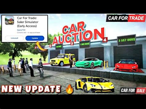 Car For Trade Saler Simulator New Updates Car Auctions Added New