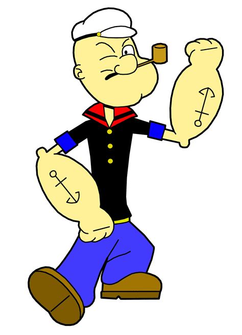 Popeye The Sailor Man Drawings Clipart Free To Use Clip Art Resource