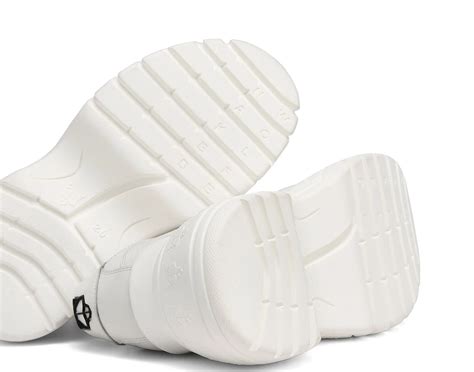 Giày Naked Wolfe Sprinter White Leather Authentic Shoes