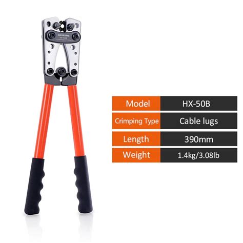 Zaciskarka końcówek kablowych HX-50B - 12372740263 - oficjalne archiwum ...