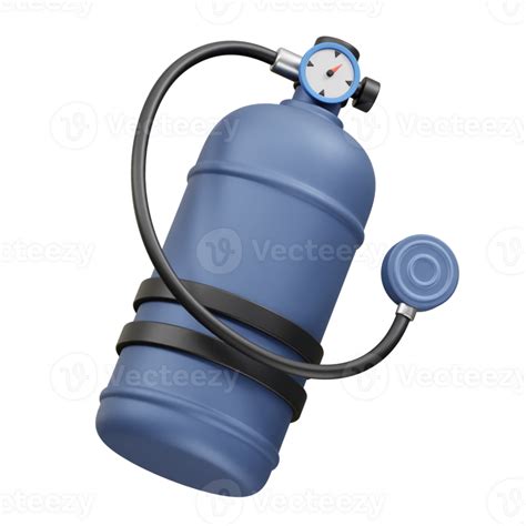 Oxygen Tank 3d Icon Illustration 55041352 Png