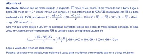 Boa Tarde Tudo Bem N O Entendi Porque A Rea Molde A Me Explica