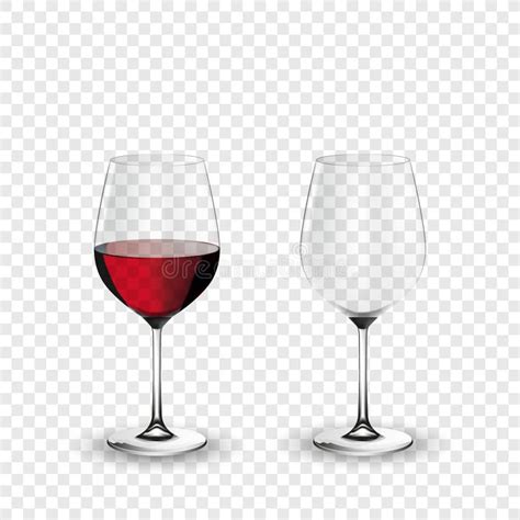 Red Wine Glass Vector Illustration Stock Illustrations 30 037 Red