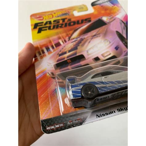 Jual Termurah Hot Wheels Fast And Furious Ff Fnf Nissan Skyline Gt R R Biru Premium Fast