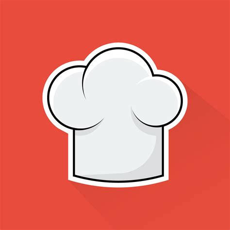 Illustration of Chef Hat in Flat Design 47200494 Vector Art at Vecteezy