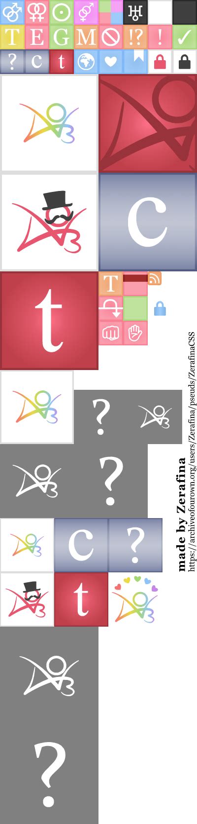 Replace The Ao3 Icons Zerafinacss On Tumblr