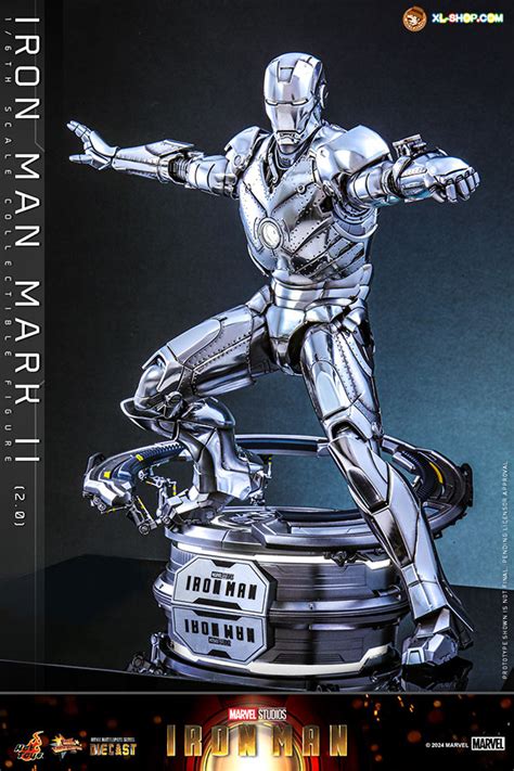 Hot Toys MMS733D59 Iron Man 1 6th Scale Iron Man Mark II 2 0 Collectible Figure Ship Q1