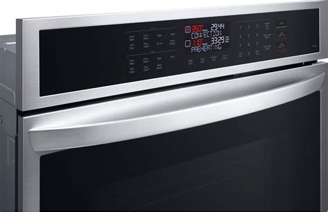 Lg Smart Built In Electric Convection Double Wall Oven With Air Fry