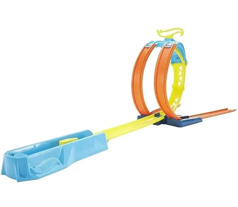 Hot Wheels Track And Builder Pacote De Loops Divididos Mattel Glc Starhouse Mega Store