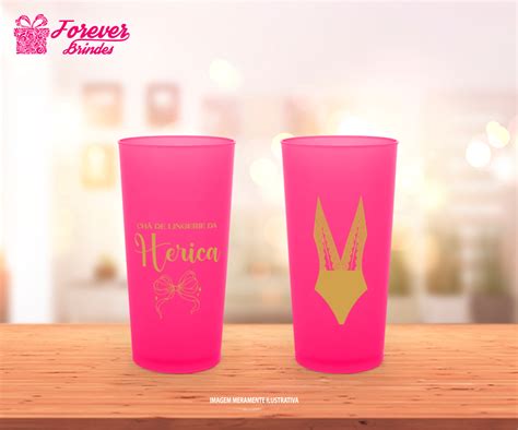 Copo Ecol Gico Caf Ch De Lingerie Forever Brindes