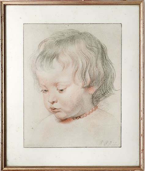 Peter Paul Rubens | Nicolaas Rubens Wearing a Coral Necklace | MutualArt