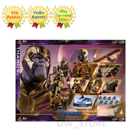 Figurine Avengers Endgame Thanos Hot Toys Chelle Mms Neuve En Boite S Eur