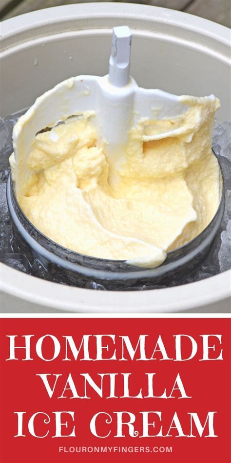 Old Fashioned Homemade Vanilla Ice Cream Recipe Artofit