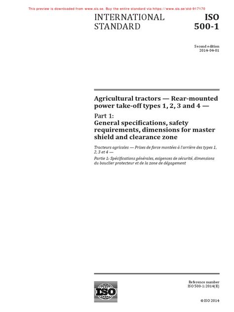 Iso 500 1 2014 en PDF | PDF