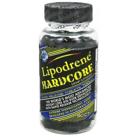 Termogênico Importado Lipodrene Hardcore 90 Tablets Hi Tech Hi Tech