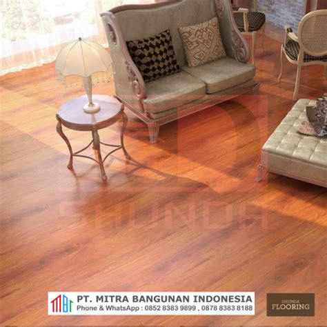 Shunda Flooring Lantai Kayu PVC Mitra Bangunan Indonesia