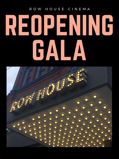 Red Carpet Reopening Gala w Pulp Fiction – Row House Cinema