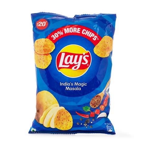Lays ポテトチップス マジックマサラ味 - Weee!