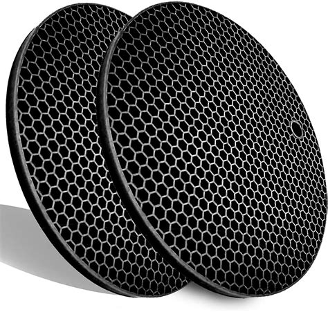 Extra Thick Silicone Trivets Heat Resistant Pot Holder And Oven Mitts Trivets For Hot Dishes