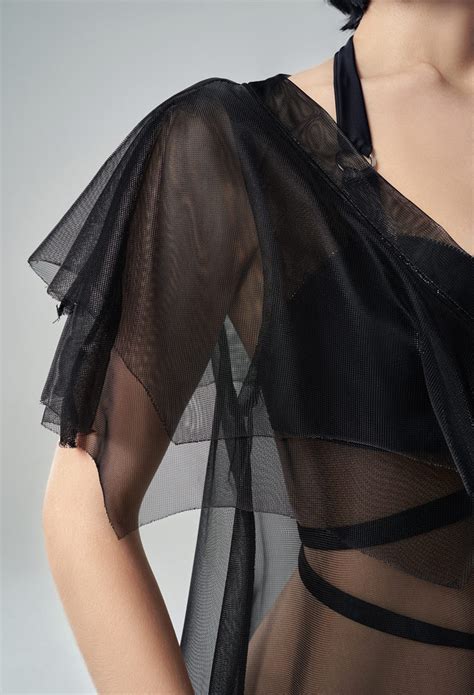 Bat Halter Bikini Set Gothic Swimwear Black Cross Strap Bathing Suit In Stock