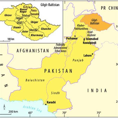 Pakistan And Gilgit Baltistan Download Scientific Diagram