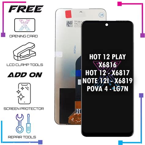 Lcd For Infinix Hot Play X Hot X Note I X