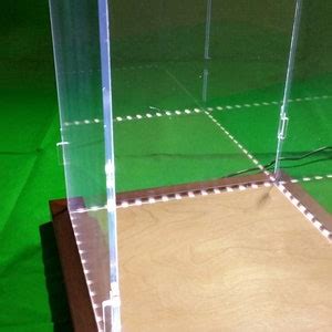 26 X 26 X 26 Inch Display Case For Hot Toy Figures 1 6 Scale Statue Doll LED Light Etsy