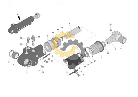 atlas copco    hydraulic cylinder shop supply