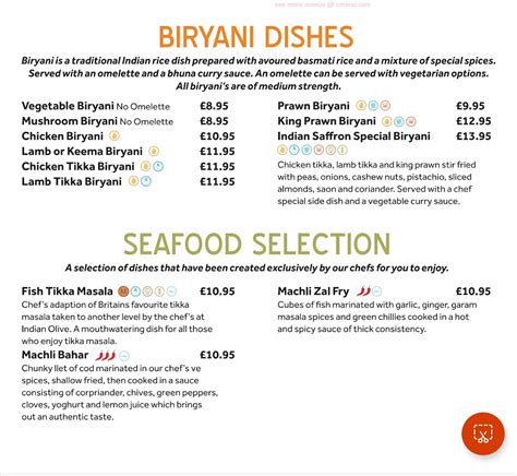 Online Menu of Indian Saffron Restaurant Restaurant, Deeside, United ...