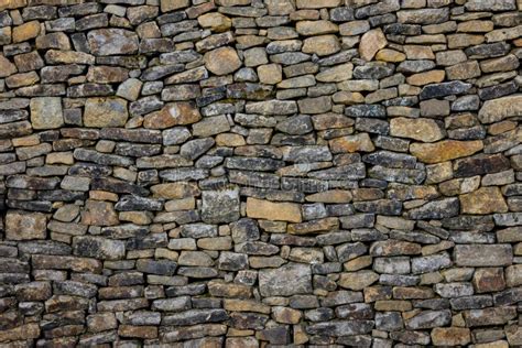 The Old And Vintage Stone Wall In A Room Stock Photo Image Of Dirt