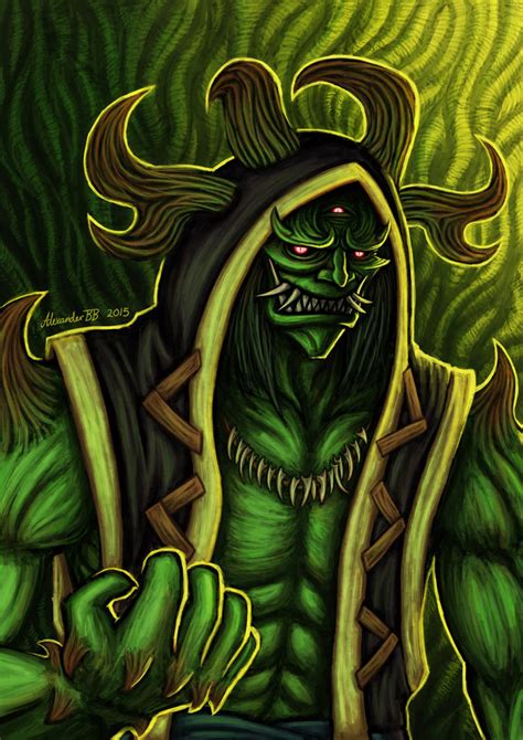 Oni Painting Thorns By Dark Emissary On Deviantart